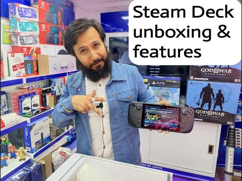 STEAM DECK UNBOXING AND VARIANTS + TheGameShop in Comic con #steamdeck #steamgame #comiccon2022