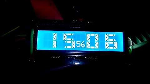 часы на Arduino Pro mini (168) и DS1307. Псевдографика