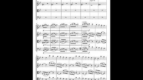 String Quartet in g minor: Allegro con Brio