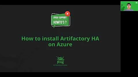 How to install Artifactory HA on Azure?