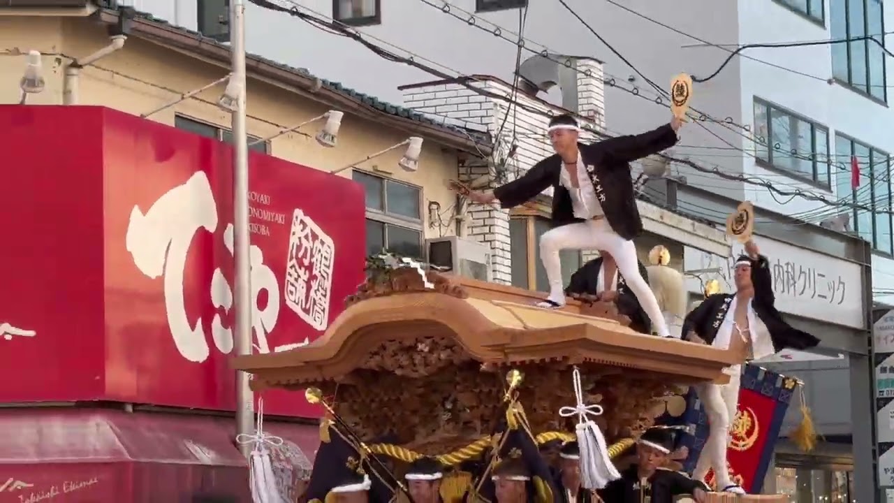 2025年10月11日高石連合だんじり祭り動画集