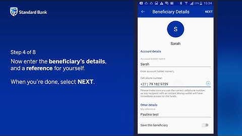 Sending Instant Money (Android)