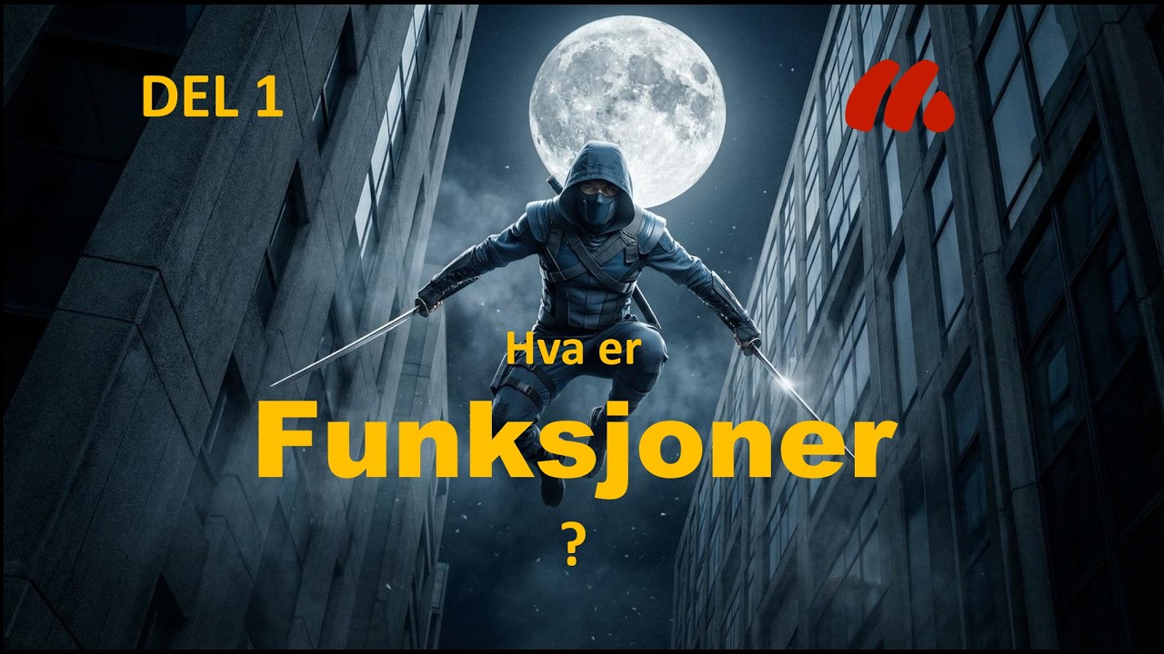 Funksjoner - Hva er en funksjon - YouTube
