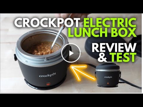 Crockpot 20-oz Lunch Crock Food Warmer, Heated Lunch Box