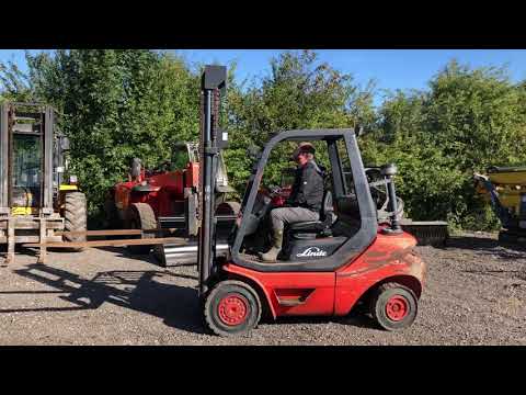 LINDE H25 05 DIESEL FORKLIFT  YEAR 2011  CW SIDE SHIFT FOR SALE