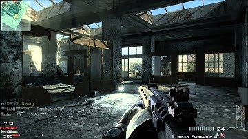 MW3 Ninja Shotgun class on Dome