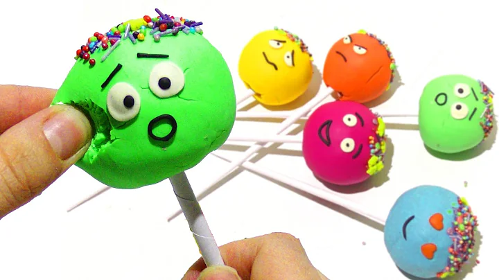 Candies Made of Play Doh Kinetic Sand Surprise Eggs Disney Learn Colors For Kids