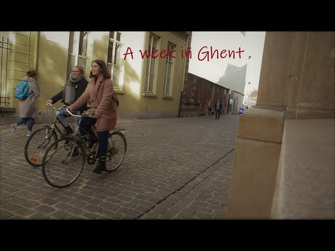 A week in my life: student at Ghent University