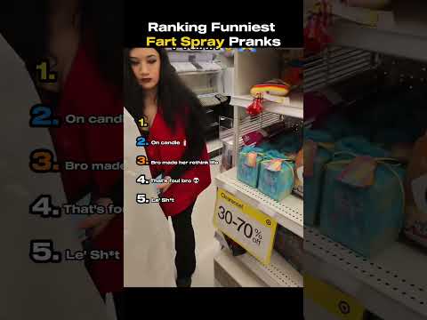 Ranking Funniest Fart Spray Prank