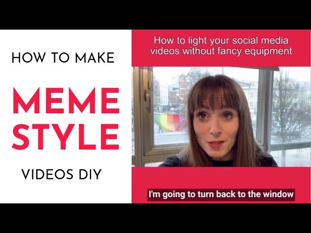 How to Make a Meme Style Video  Video Editing with Kapwing 