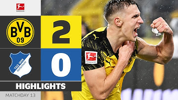 Pure Brilliance from Schlotterbeck! | BORUSSIA DORTMUND - HOFFENHEIM | Highlights | MD 13 Bundesliga