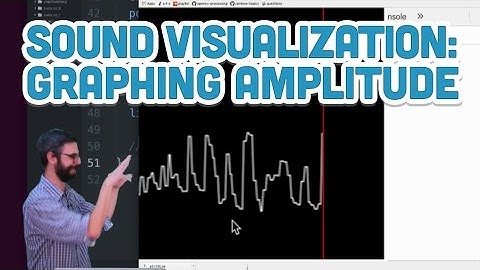 17.9: Sound Visualization: Graphing Amplitude - p5.js Sound Tutorial