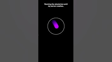 Ball bouncing simulation #adhd #music #code #space #python #physics #simulations #memes #science