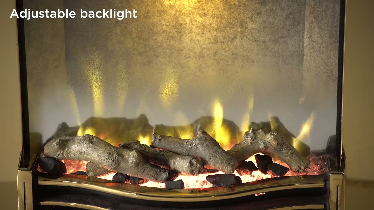 Dimplex Dumfries Optiflame 3D electric fire - YouTube