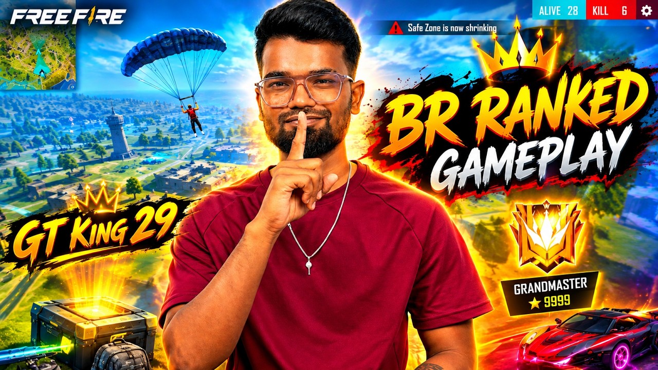 🤩 BR RANKED GAMEPLAY FREE FIRE 🤩 || Gaming Tamizhan