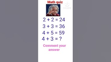 Maths Quiz. #maths #mathematics #mathstricks #exam #study #mathsquiz #mathspuzzle #quiz