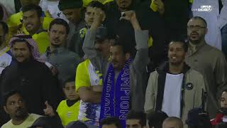 ‏غضب الجماهير النصراويه بعد نهاية المباراة بالتعادل أمام ⁧‫الفتح