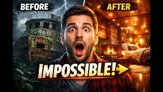 I Spent $50,000 Turning This Rusted Ship Into a Secret Base.