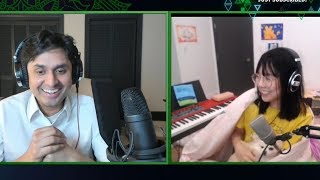 Lilypichu's cute reaction to Dr K telling her about True Love | Poki hit 4M followers on twitch