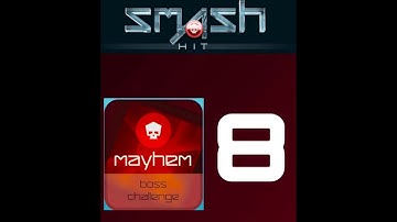 Smash Hit Checkpoint/Level 8 (Mayhem mode) (Original vs reverse)