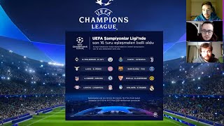 Avrupa Birliği Şampiyonlar Ligi Son 16 Eşleşmeleri, Atletico Madrid, Bodo Glimt, Milan Vs Inter