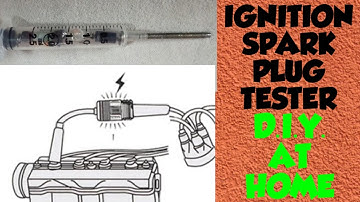 DIY, HOMEMADE IGNITION SPARK PLUG TESTER.