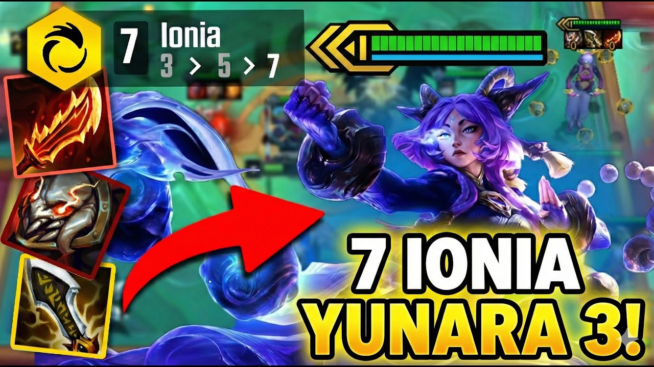 7 IONIA 3 YILDIZ YUNARA LOBİYİ TARADI !! | LoL TFT Taktik Savaşları
