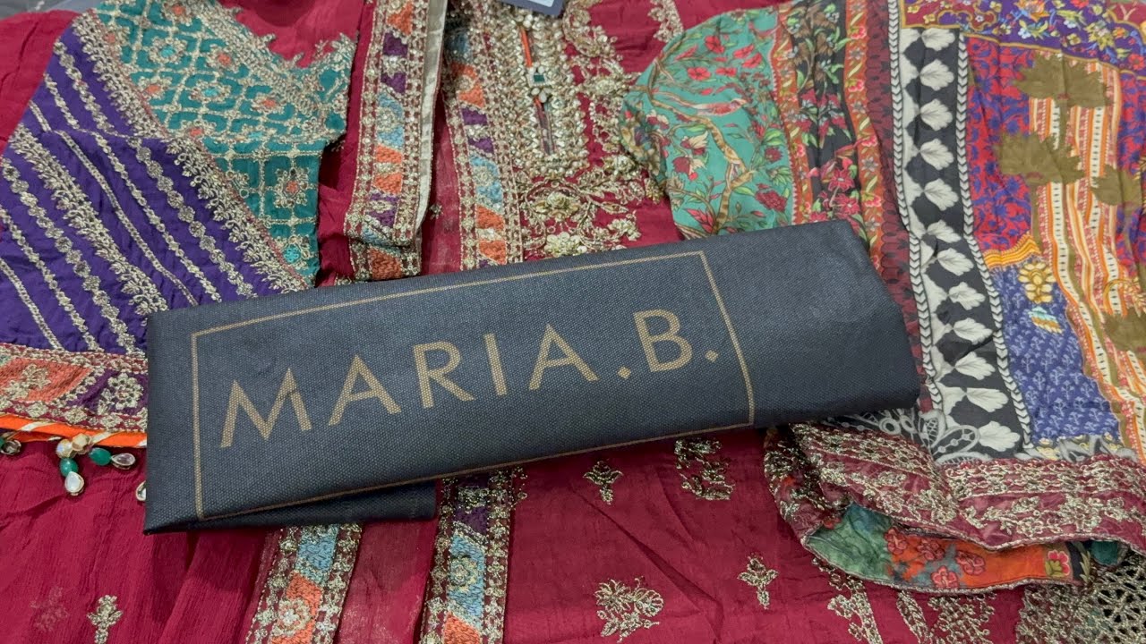 Maria b wedding dresses shopping haul