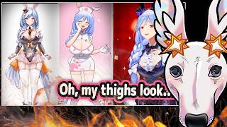 Pekomama Reacts to... Fanart
