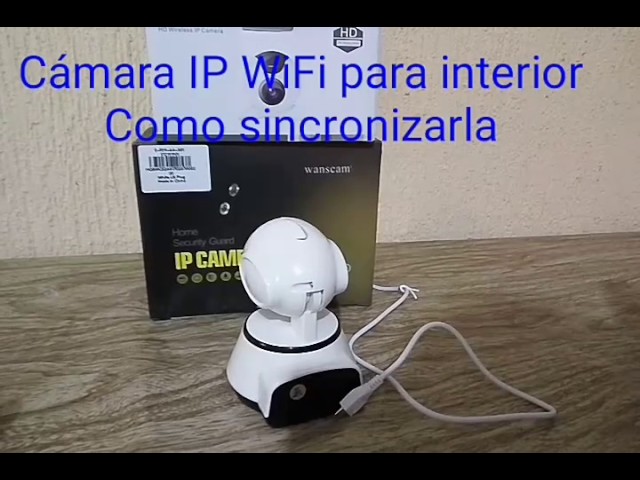 Como configurar y programar cámara wifi smart net camera 