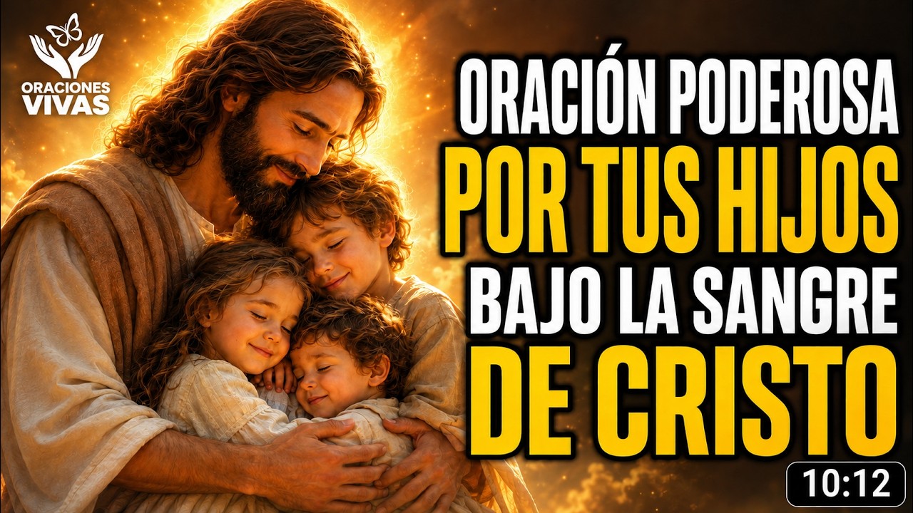 ORACION de PROTECCION a los HIJOS con la SANGRE DE CRISTO - YouTube