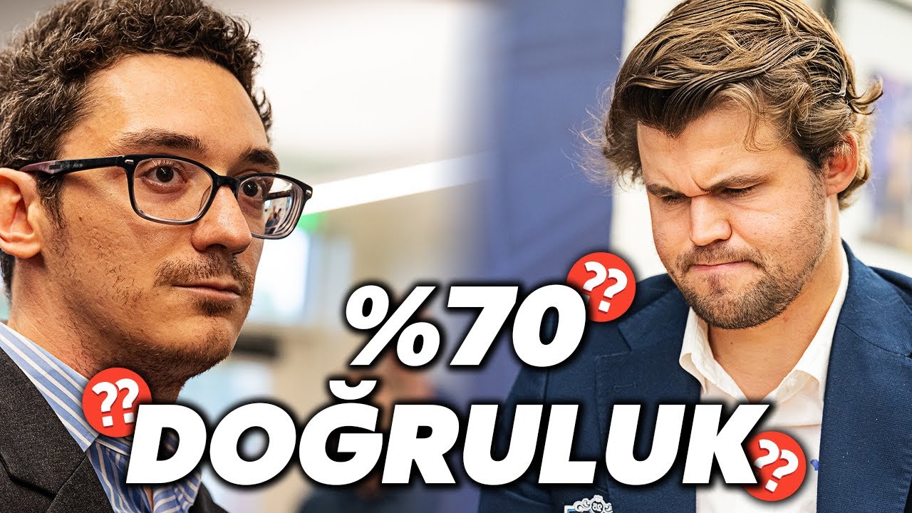 CARLSEN ve CARUANA Satranç Bilmiyor Mu?