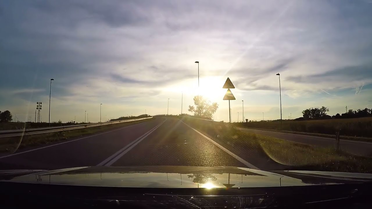 Fahrt aus Lignano Pineta nach Bibione, August 2025