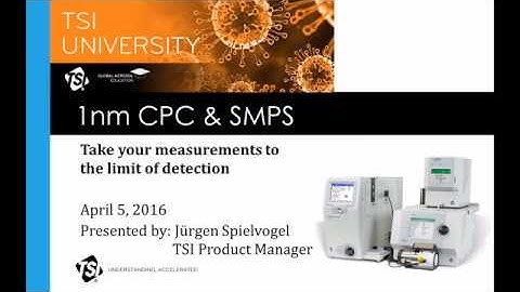 1nm Condensation Particle Counter/Scanning Mobility Particle Sizer Spectrometer