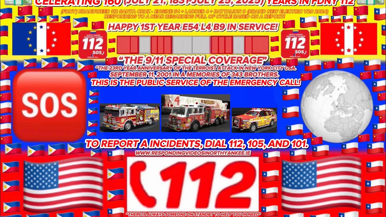 (FDNY) BRANDWEER 112 - ENGINE 54 + LADDER 4 + BATTALION 9 RESPONDING TO A REGARD BASED ON A REPORT!