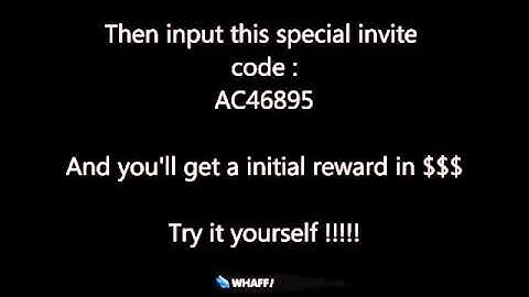 WHAFF INVITE CODE HACK 2014