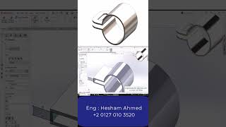 Solidworks Exercise No. 126 #solidworks #hesham_solidworks #cad    #engineering