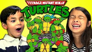 Kids React to Teenage Mutant Ninja Turtles