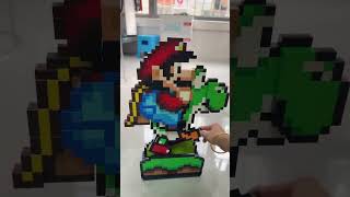 Mario Set With Moving Features #mariobuild #lego #legomoc #brickmodel #gamingbuild #displaybuild