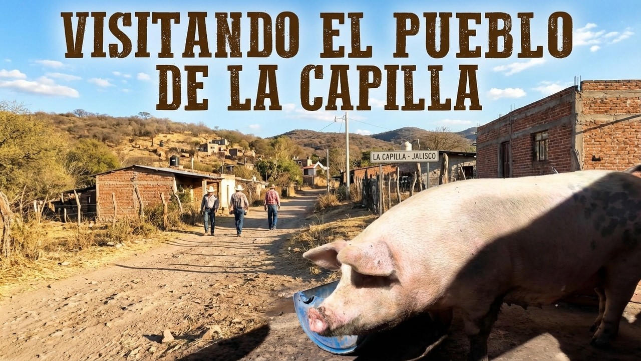 PUEBLITO LA CAPILLA JALISCO 🇲🇽 | Authentic Rural Mexico