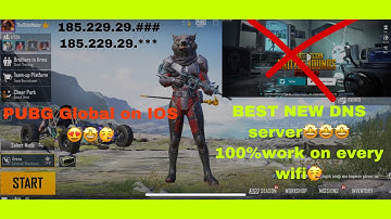 How to play pubg global on IOS without vpn, newest DNS server🤩🤩🤩🥳🥳100% work