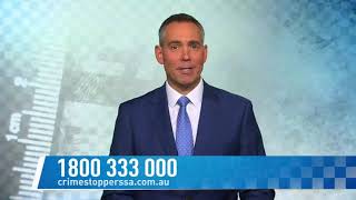 Property damage - Adelaide
Anyone with information is asked to contact Crime Stoppers on 1800 333 000 or visiting https://crimestopperssa.com.au/
Rewards are available and you can remain anonymous. Property damage - Adelaide