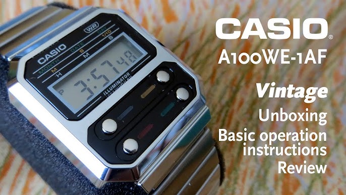 Reloj Casio Vintage Hombre A158WETB-1AEF