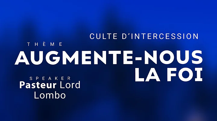 Culte d'intercession