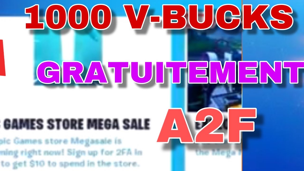 Epic Games A2f 1000 V Bucks V Bucks For Free On Mobile - roblox fortnite battle royale codes th clip ballersinfo com