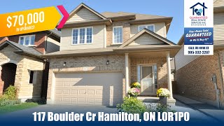 117 Boulder Crescent Hamilton, ON L0R1P0