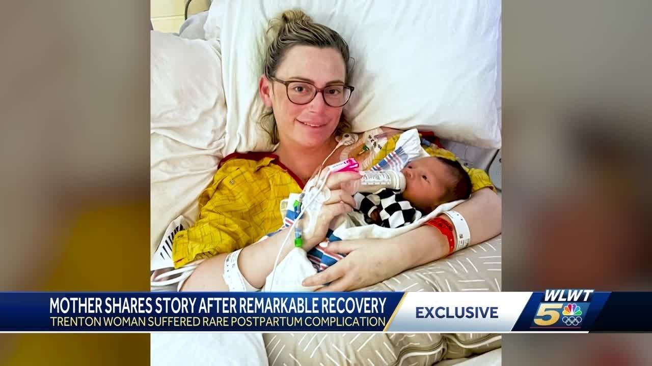 Trenton mother put into coma minutes after giving birth speaks out on