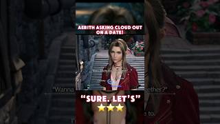 “Which answer did you pick? 👇” #FF7Rebirth #Clerith #CloudAndAerith #Aerith #JRPG #gamingshorts