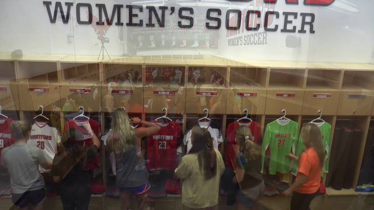 Women's Soccer Locker Room Uniform Reveal YouTube