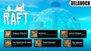 Raft — Tangaroa на 100% (Новые записки, чертежи, достижения и персонаж)